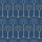 Seamless pattern with barren tree silhouettes.