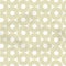 Seamless pattern of beige circles on a paper