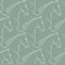 Seamless pattern with beige horses, green background.