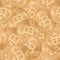 Seamless pattern Bitcoin.