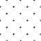 Seamless pattern with black line star or asterisk on white background