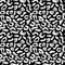 Seamless pattern black white leopard panther fur design, abstract simple lines scandinavian style background grunge texture. trend