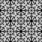 Seamless pattern black and white vector pattern