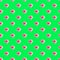 Seamless pattern with blooming rose bud on a light green background. Modern style isometric concept