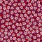 Seamless pattern with blossoming Japanese cherry sakura for fabric,packaging,wallpaper,textile decor,design, invitations,print,