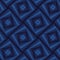 Seamless pattern with blue quadratic forms