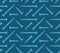 Seamless pattern blue screws