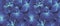 Seamless pattern, blue Vanda Coerulea orchid on balck