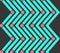 Seamless pattern with blue waves and pink circles