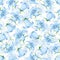 Seamless pattern with bluebell flowers. Vector illustration.