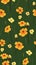 Seamless pattern. Bright pattern with a blooming meadow, vector.