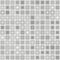 Seamless pattern of bright silver squares