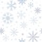 Seamless pattern bright snowflake background