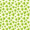 Seamless pattern with broccoli green cabbage, isolated on white background trend of the season. Can be used for Gift wrap fabrics