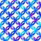 Seamless pattern with brush stripes and strokes. Blue watercolor color on white background. Hand painted grange texture