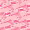 Seamless pattern with bullet, pistol. Bang.