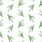 Seamless pattern of bunches of lilies of valley