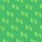 Seamless pattern business money banknotes dollar isometric