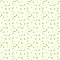 Seamless pattern with chaotic green dots