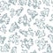 Seamless pattern Circus people, animals, elements