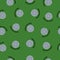 Seamless pattern of closed sewer hatch. Manhole cover. Hatch well. Vector illustration on a green background.