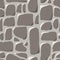 Seamless pattern. Cobblestone pavement