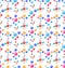 Seamless Pattern with Colorful Circles, Party Background