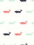 seamless pattern colorful whale sea animals