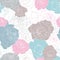 Seamless pattern completely filled with roses