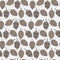 Seamless pattern with cones for gift wrap, surface design, for smm, video conferencing and other projects