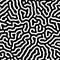 Seamless Pattern. Coral maze. Vector illustration.