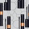 Seamless pattern, cosmetics for eyes.