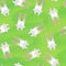 Seamless pattern Creative hare rabbit on a bright green background Funny cute childish pattern hare rabbit character for birthday