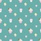 Seamless pattern with cupcakes.