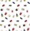 Seamless pattern with cut vector bugs