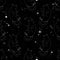 Seamless pattern with cute black space cats. Texture for wallpapers, stationery, fabric, wrap, web page backgrounds, vector