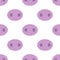 Seamless pattern with cute pigs noses. Vector illustration. Cute funny piglet snout isolated on white background.
