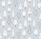 Seamless pattern with cute trees, winter background.