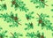 Seamless pattern of cypress