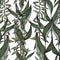 Seamless pattern with detailed stylized branches. Hand drawing. Decorative background for design