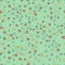 Seamless pattern with dots and circles