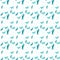 Seamless pattern with dragon flies and butterflies on a white background