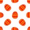 Seamless pattern Easter egg decorated. Happy easter