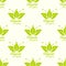 Seamless pattern for eco products paper. Vector illustration.