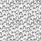 Seamless pattern of elements on a light background. Faces of people , women with different hairstyles. Girls with cute