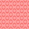 Seamless Pattern Of Elements Made Of Dots Inside Ellipses In Pink and Coral Tones