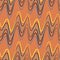 A seamless pattern, endless texture on a square background - waves of electricity or music. sound.