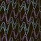 A seamless pattern, endless texture on a square background - waves of electricity or music, sound.