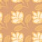 Seamless pattern, endless texture - stylized flowers - graphics. Plants. Design elements