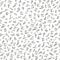 Seamless pattern with English cursive letters.